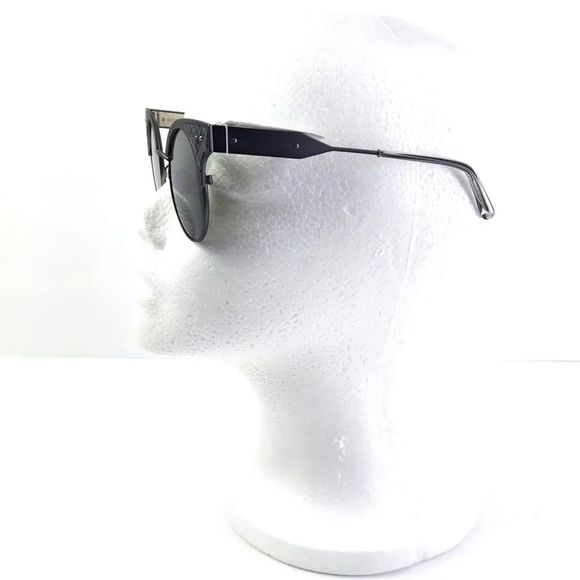 Bottega Veneta Round Cat Eye Ruthenium Grey Nwt main image 13